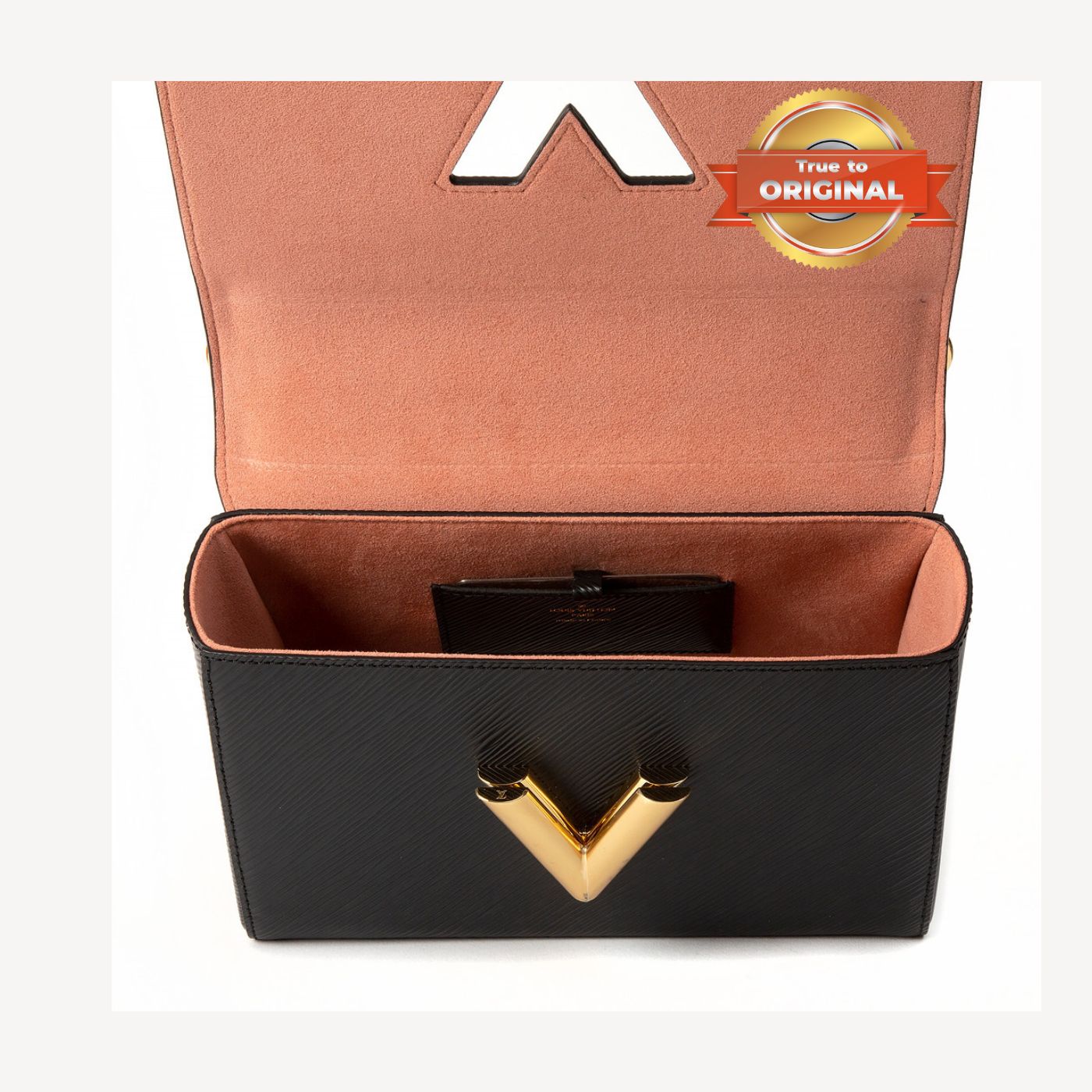 [True-to-ORIGINAL] Louis Vuitton Twist MM Epi Black For Women 9.4in/23cm